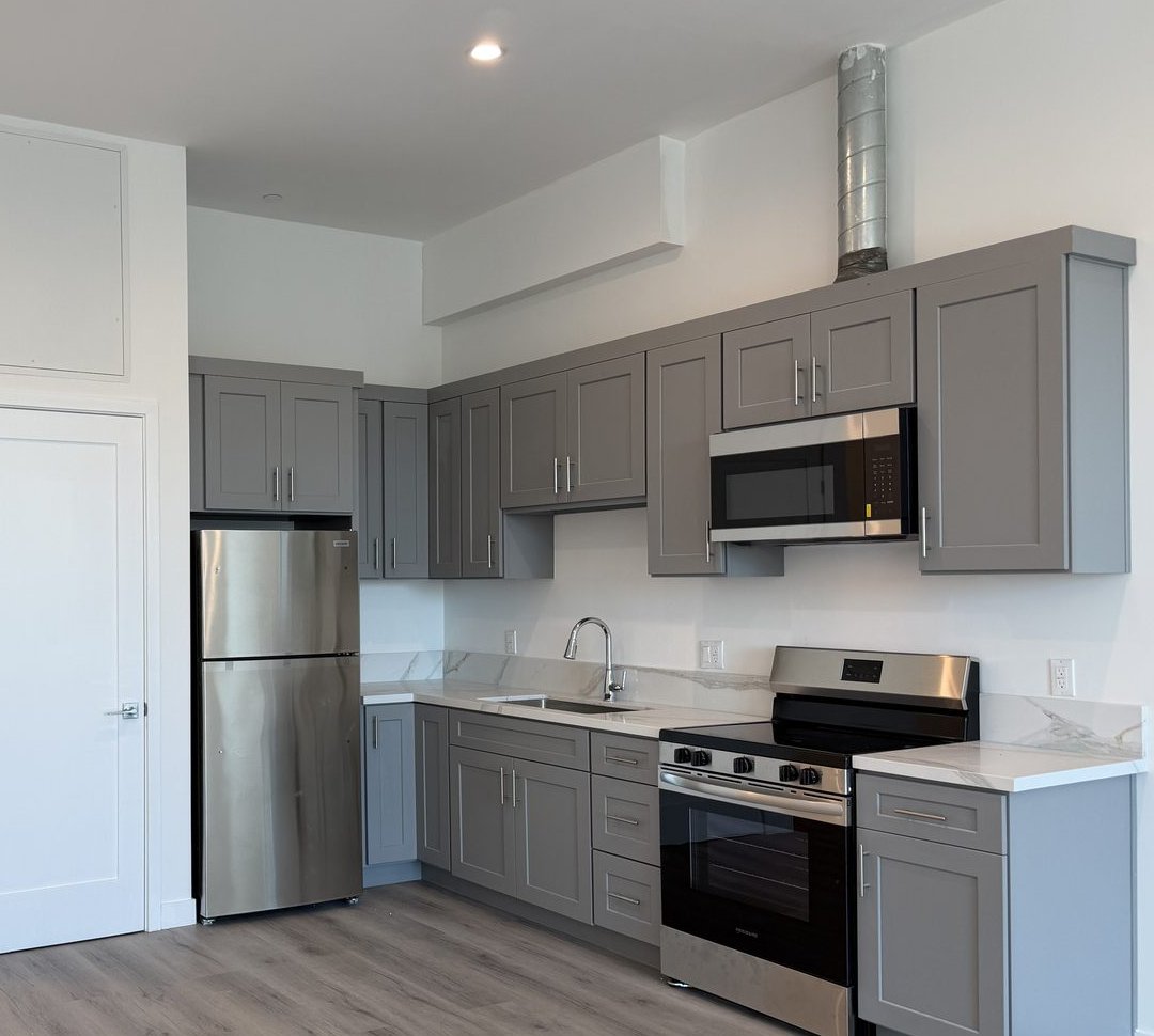 Kitchen cabinets and appliances